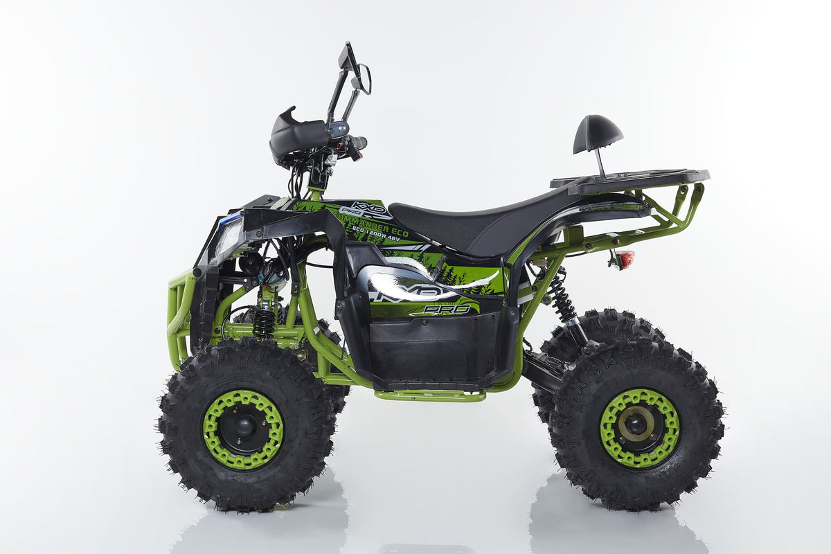 Quad Elettrico E-COMMANDER - 007E-R7 – colore VERDE