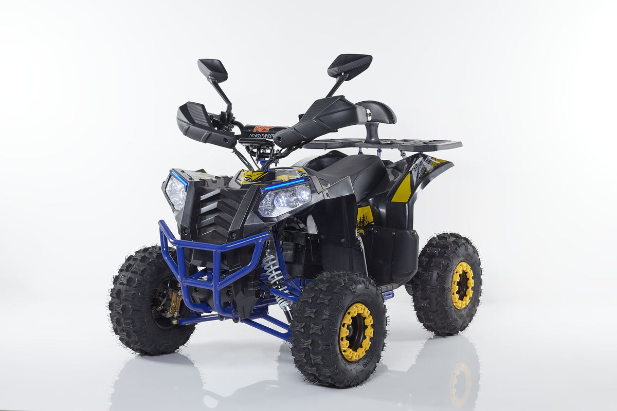 Quad Elettrico E-COMMANDER - 007E-R7 – colore AZZURRO