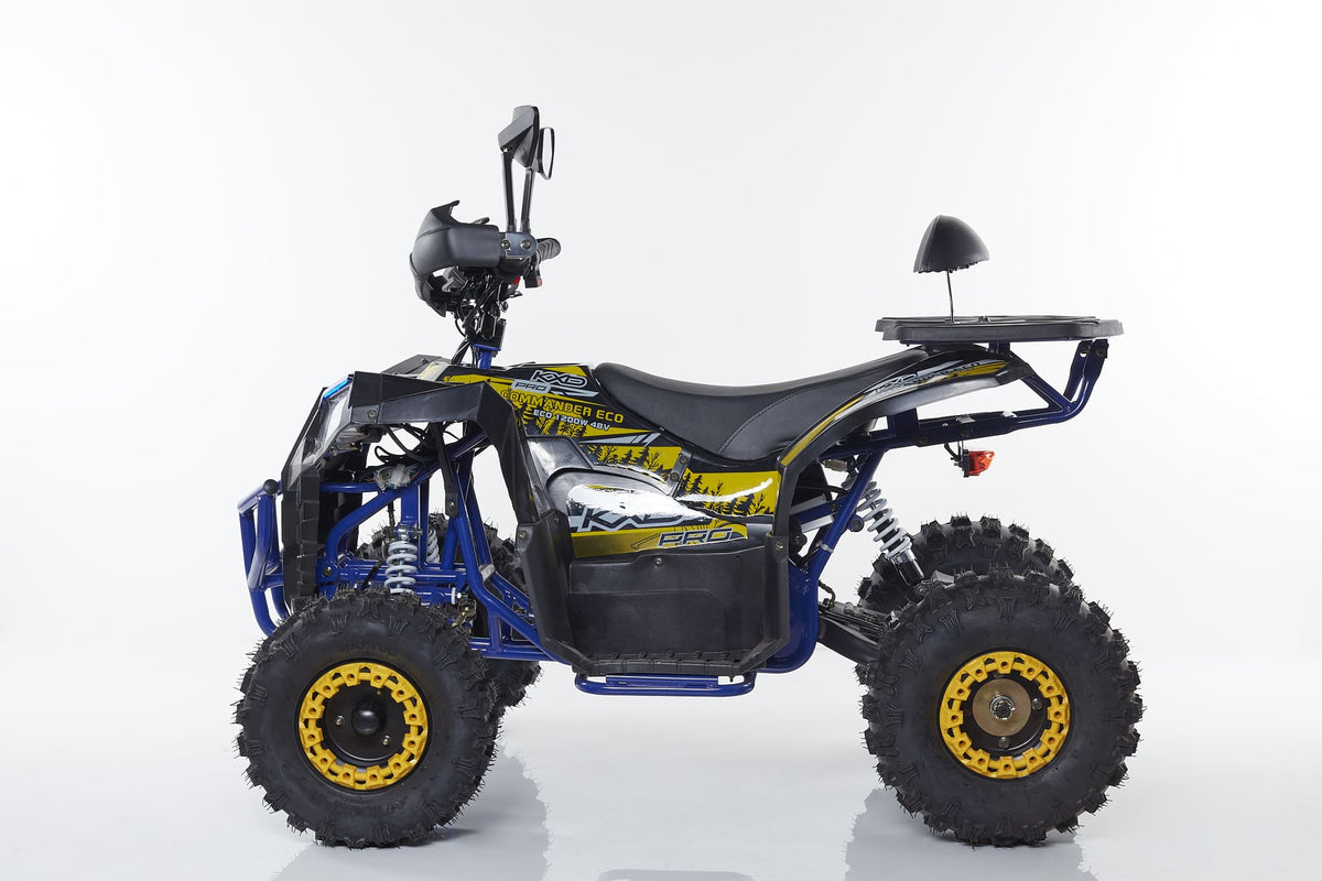 Quad Elettrico E-COMMANDER - 007E-R7 – colore AZZURRO