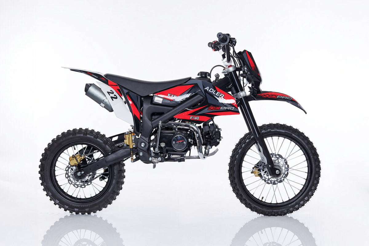 Pitbike ZMX 612 ADLER – colore ROSSO