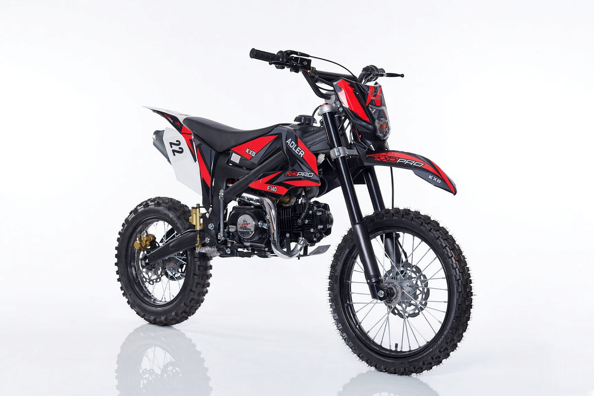 Pitbike ZMX 612 ADLER – colore ROSSO
