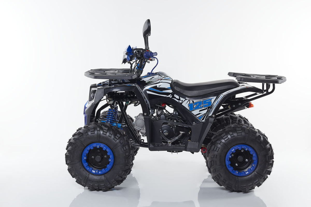 Quad HUNTER - ATV125-5 – colore AZZURRO