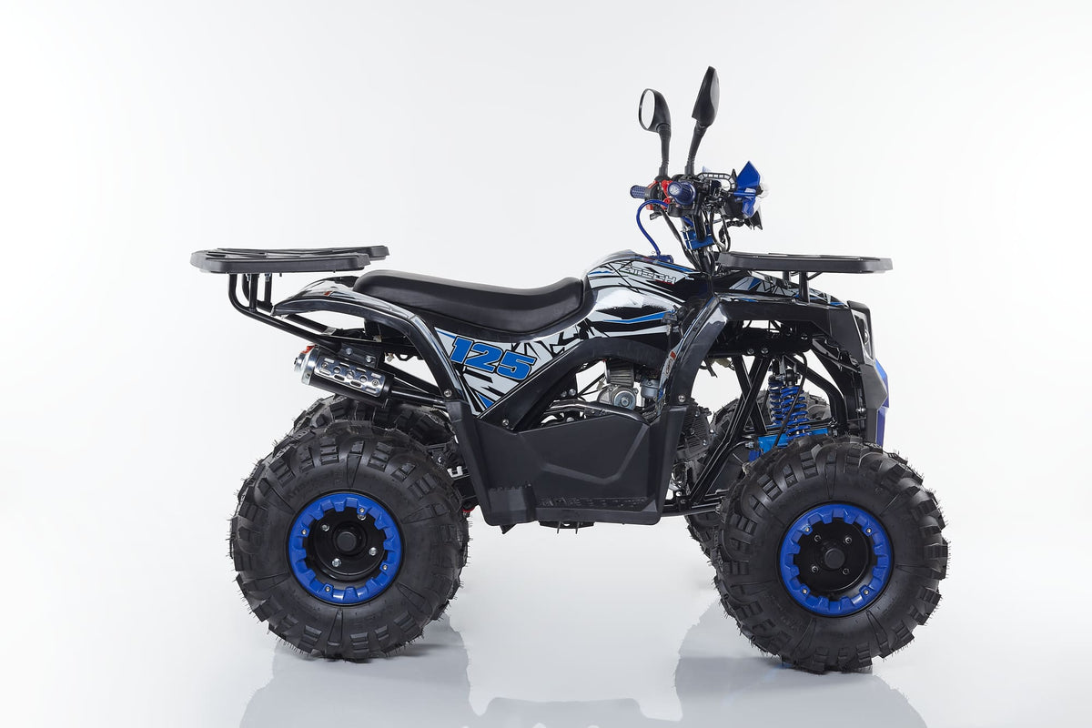 Quad HUNTER - ATV125-5 – colore AZZURRO