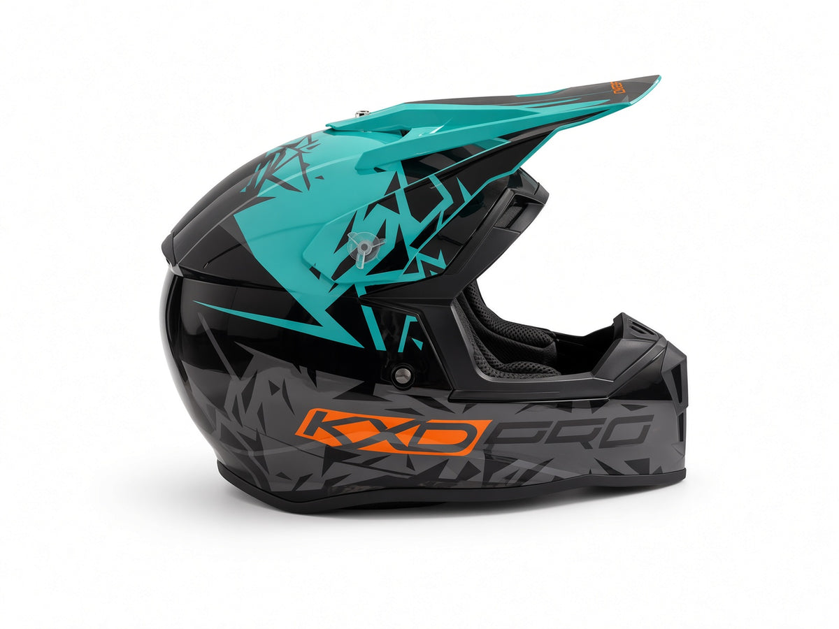 KXD HELMET PRO YUNG – colore AZZURRO