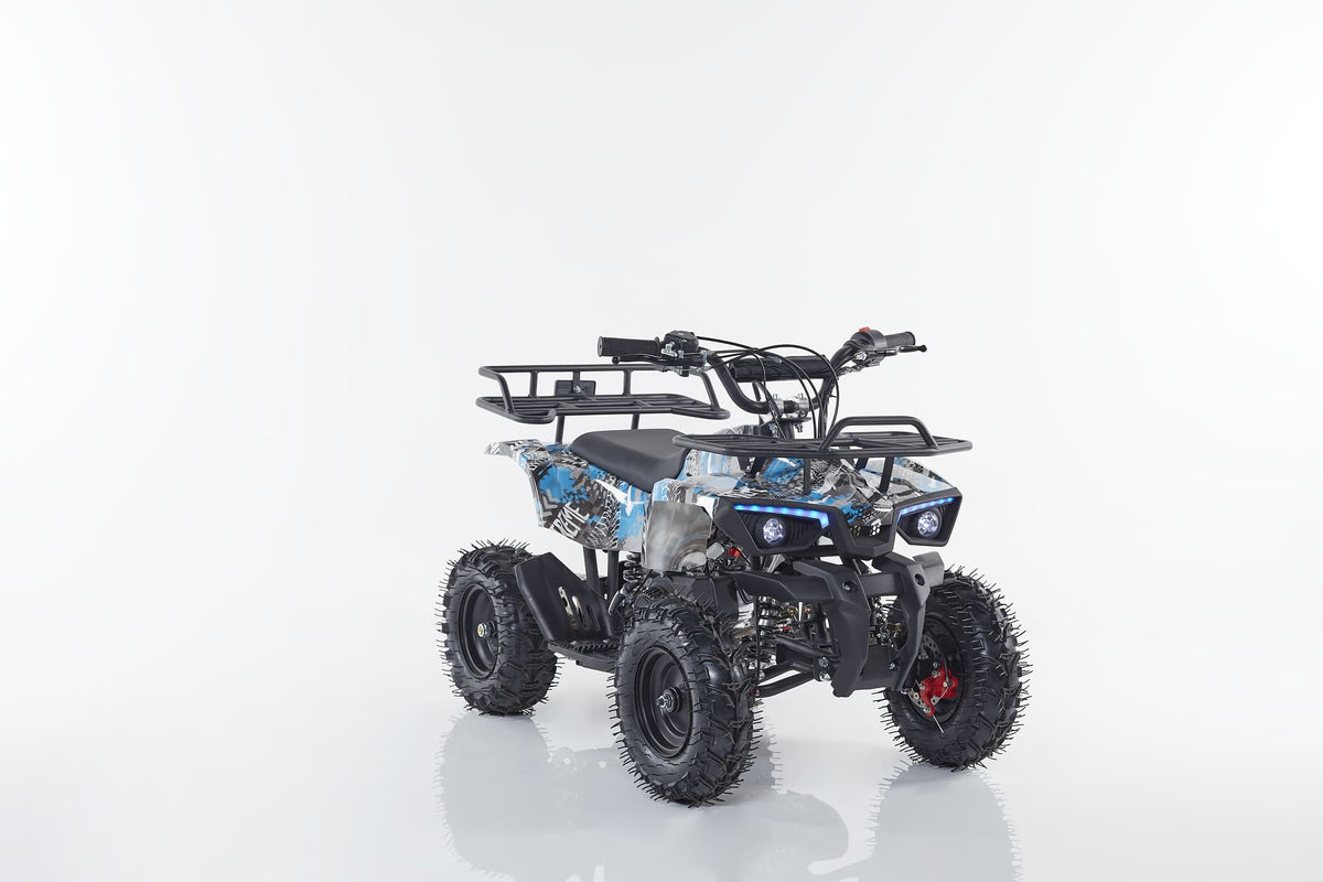 Miniquad MINI HUNTER ES - M8ES-R6 – colore AZZURRO