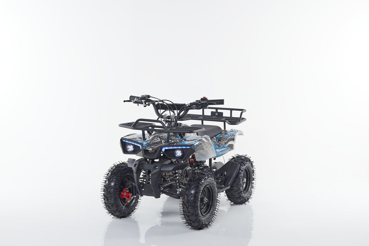 Miniquad MINI HUNTER ES - M8ES-R6 – colore AZZURRO