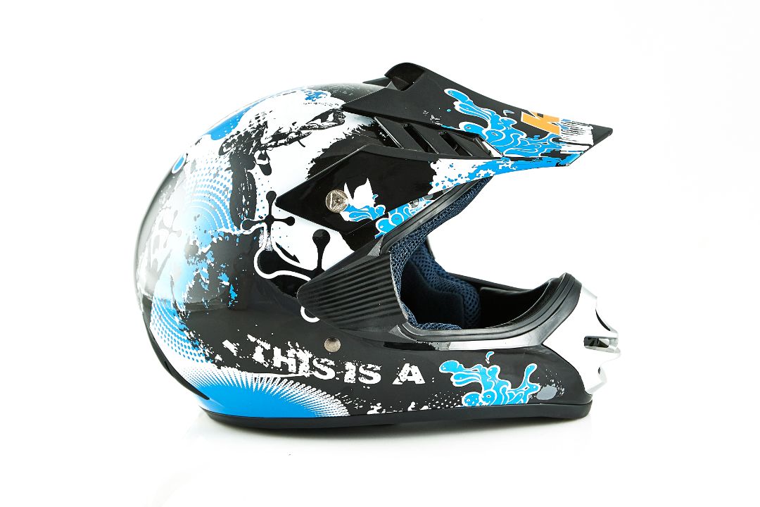 KXD HELMET FUN – colore AZZURRO