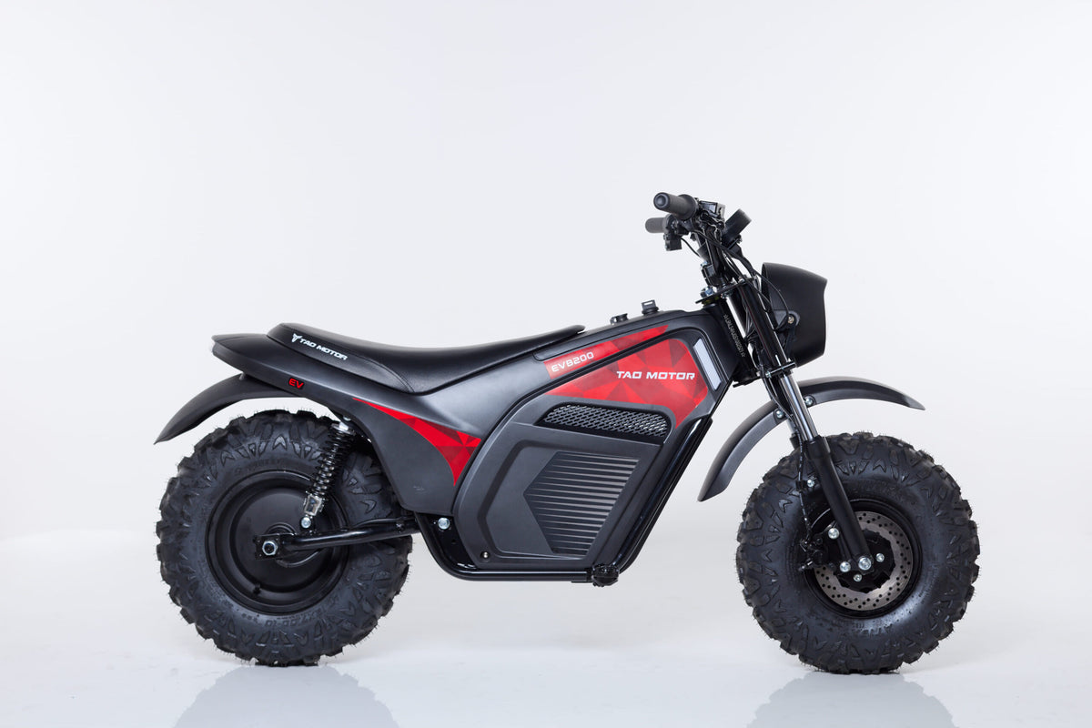 Moto elettrica Zodiac – colore ROSSO