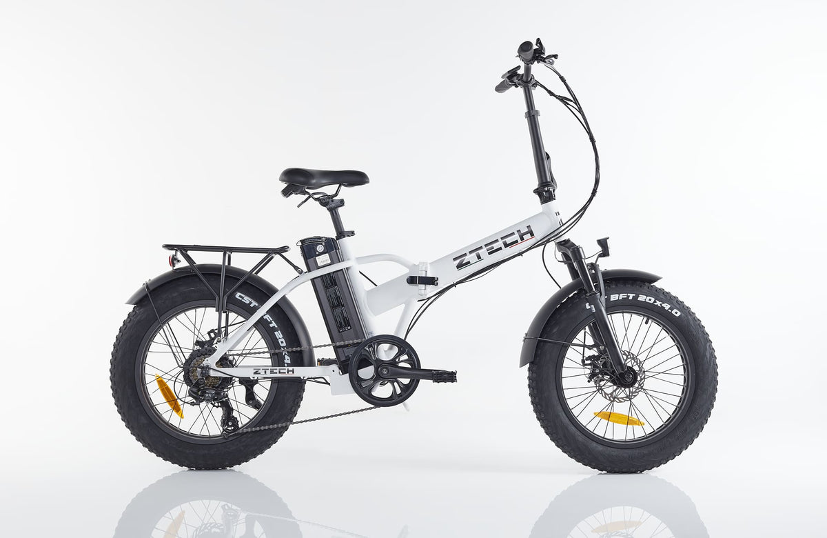 Bici Elettrica FOLDING - ZT-89EF – colore BIANCO