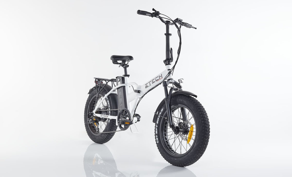 Bici Elettrica FOLDING - ZT-89EF – colore BIANCO