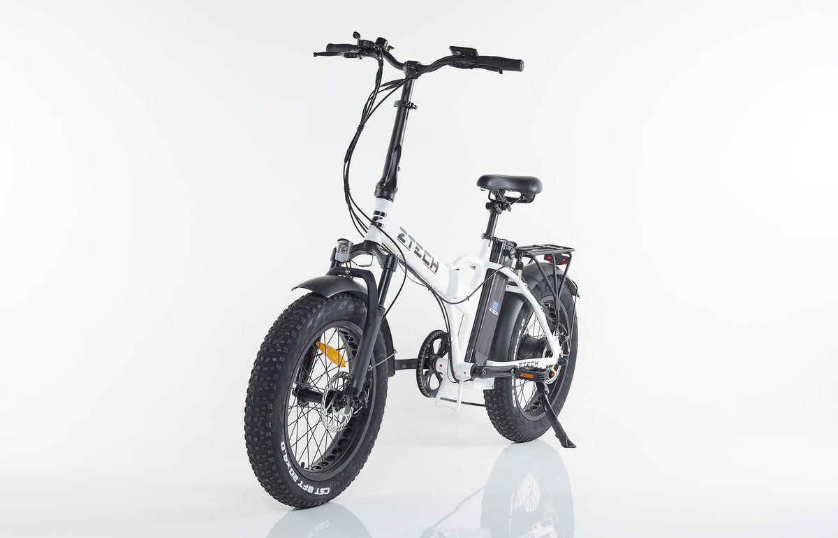 Bici Elettrica FOLDING - ZT-89EF – colore BIANCO