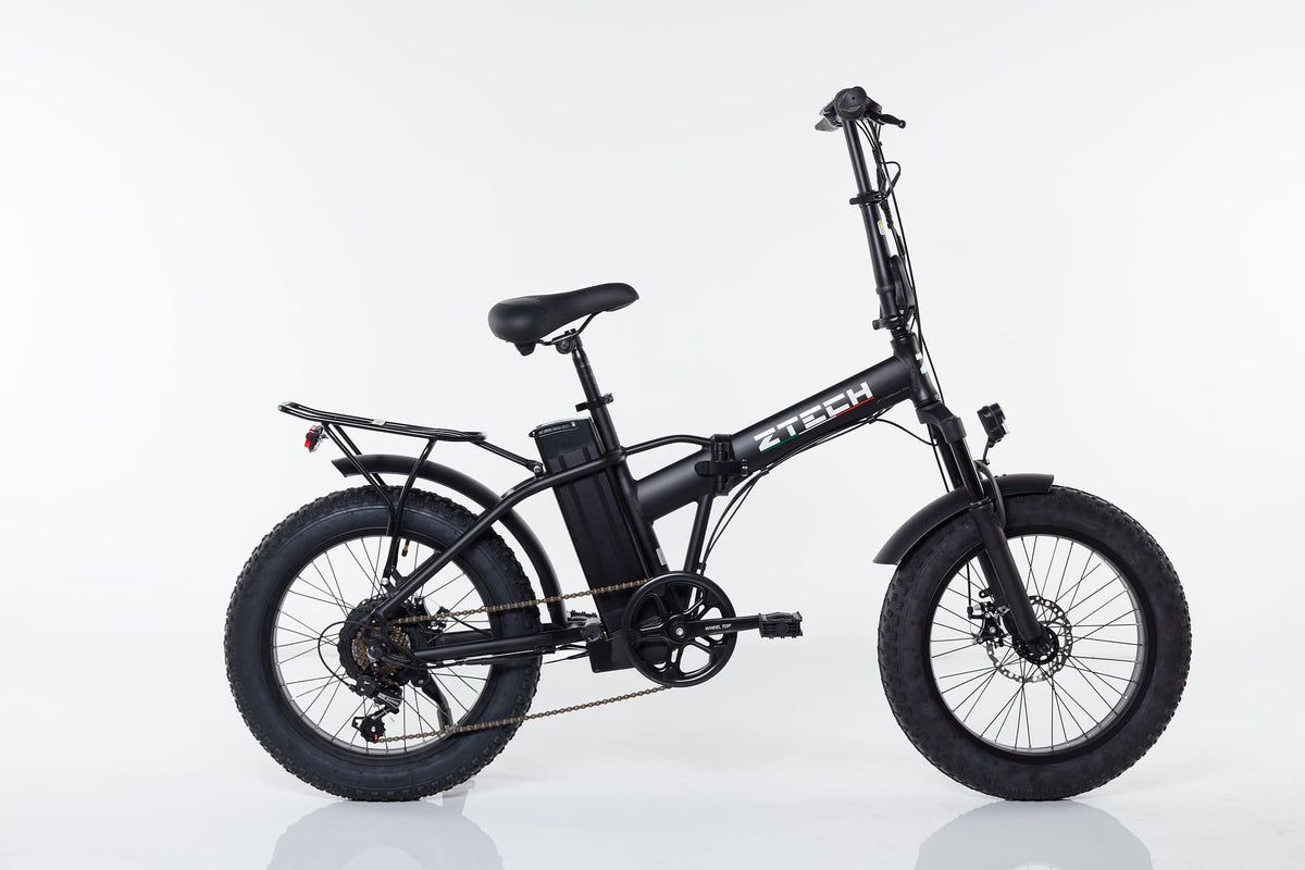 Bici Elettrica PRO FOLDING - ZT-89XF – colore NERO