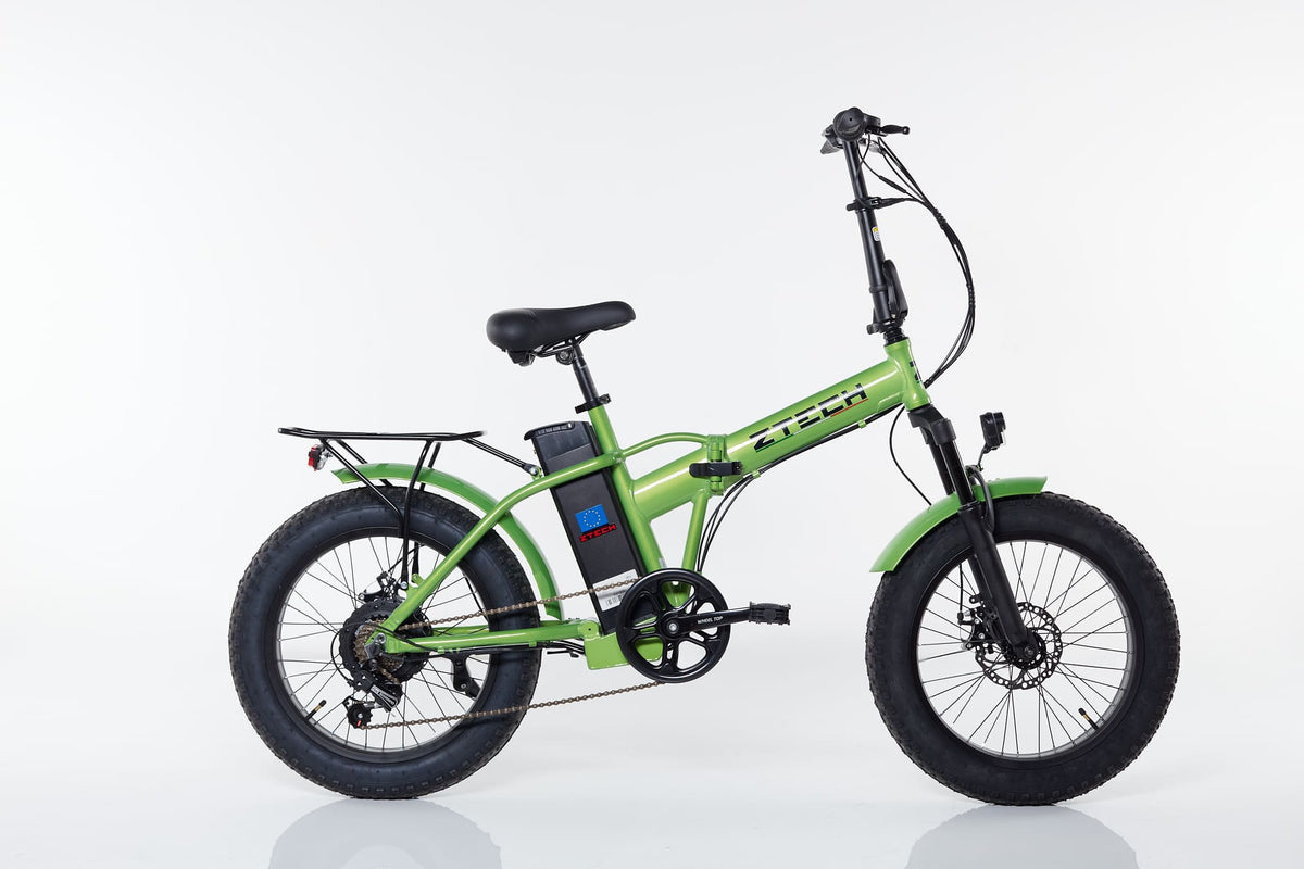 Bici Elettrica PRO FOLDING - ZT-89XF – colore VERDE