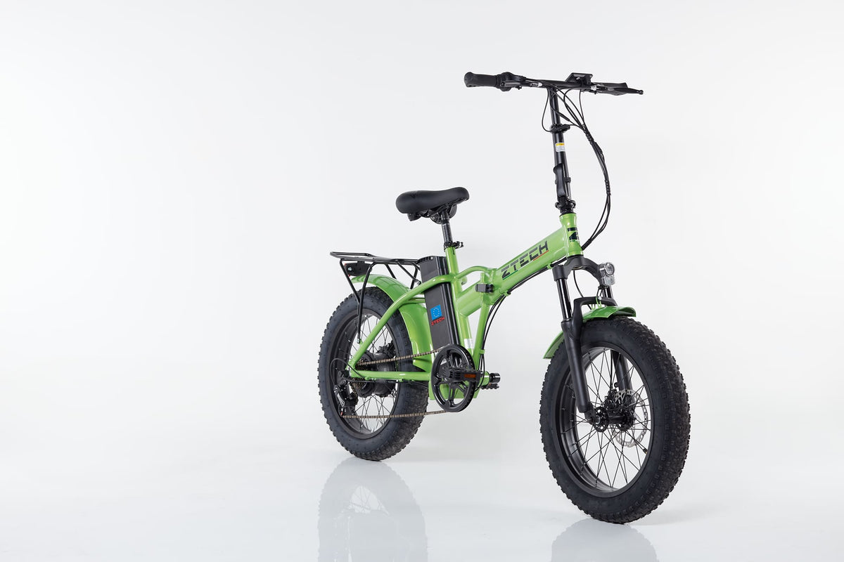 Bici Elettrica PRO FOLDING - ZT-89XF – colore VERDE