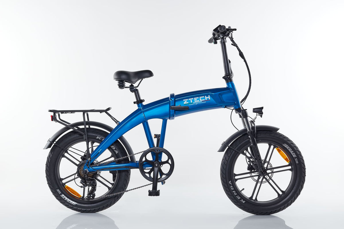 Bici Elettrica TITAN - ZT-89Y – colore AZZURRO