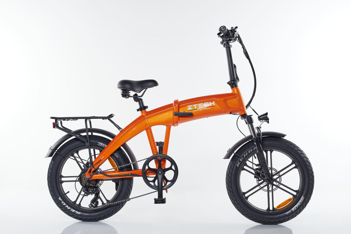 Bici Elettrica TITAN - ZT-89Y – colore ARANCIO