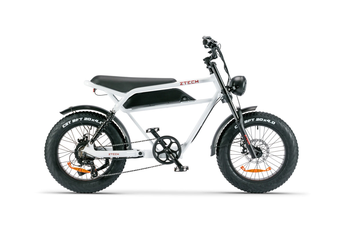 Bici Elettrica LEGACY 3.0 - ZT-75A – colore BIANCO