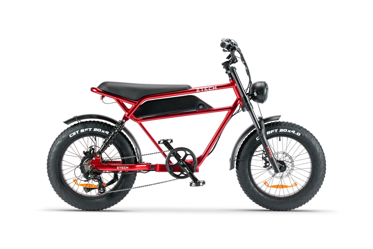 Bici Elettrica LEGACY 3.0 - ZT-75A – colore ROSSO