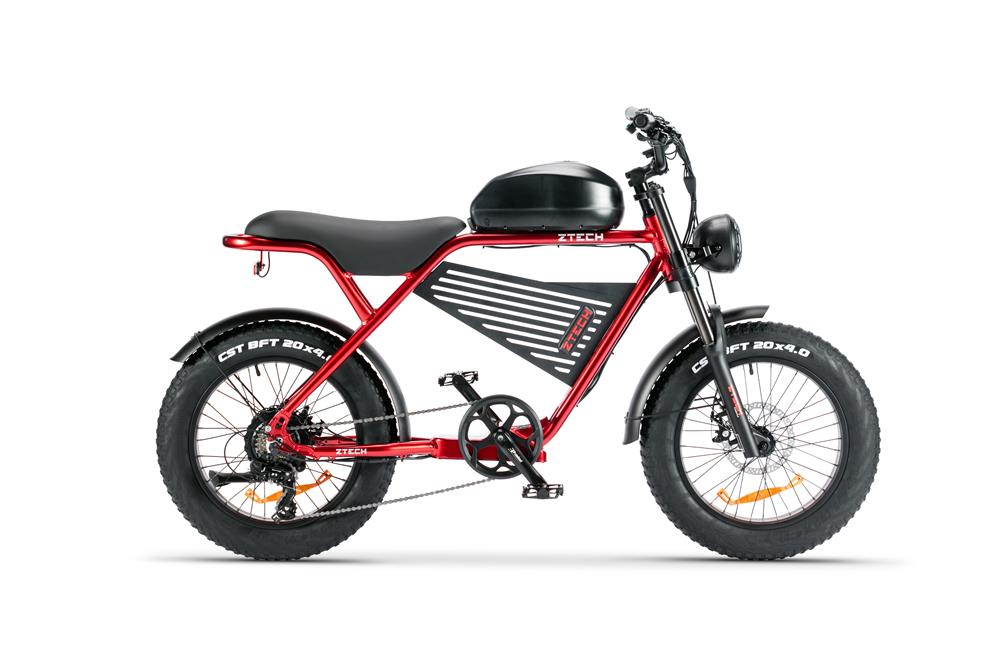 Bici Elettrica LEGACY 4.0 - ZT-75B – colore ROSSO