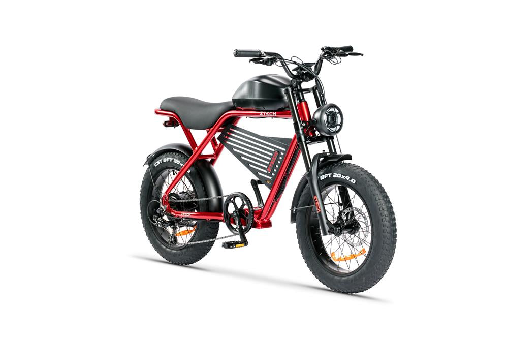 Bici Elettrica LEGACY 4.0 - ZT-75B – colore ROSSO