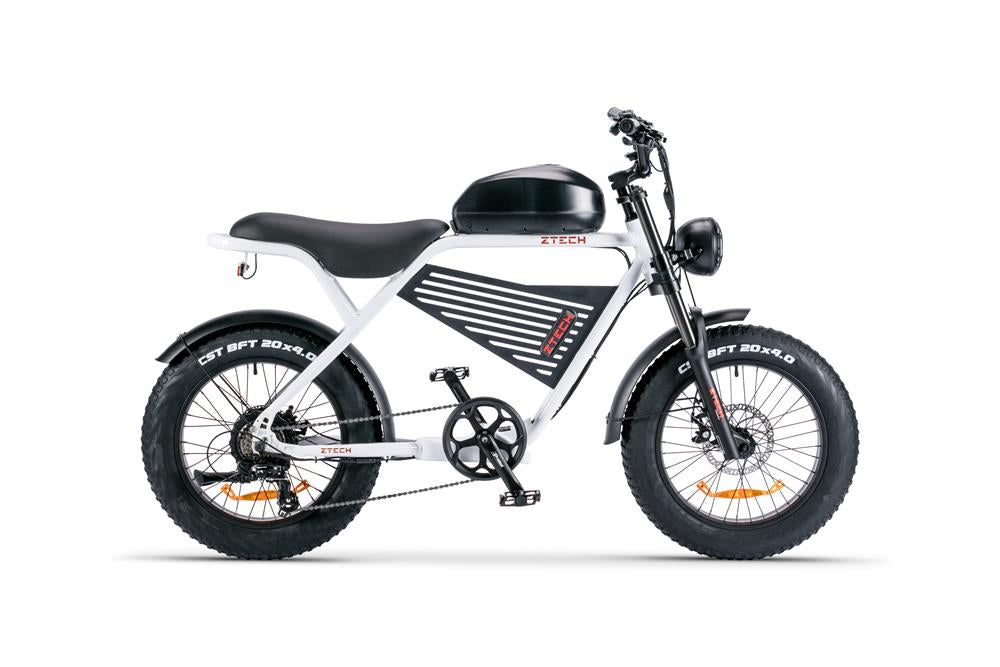 Bici Elettrica LEGACY 4.0 - ZT-75B – colore BIANCO