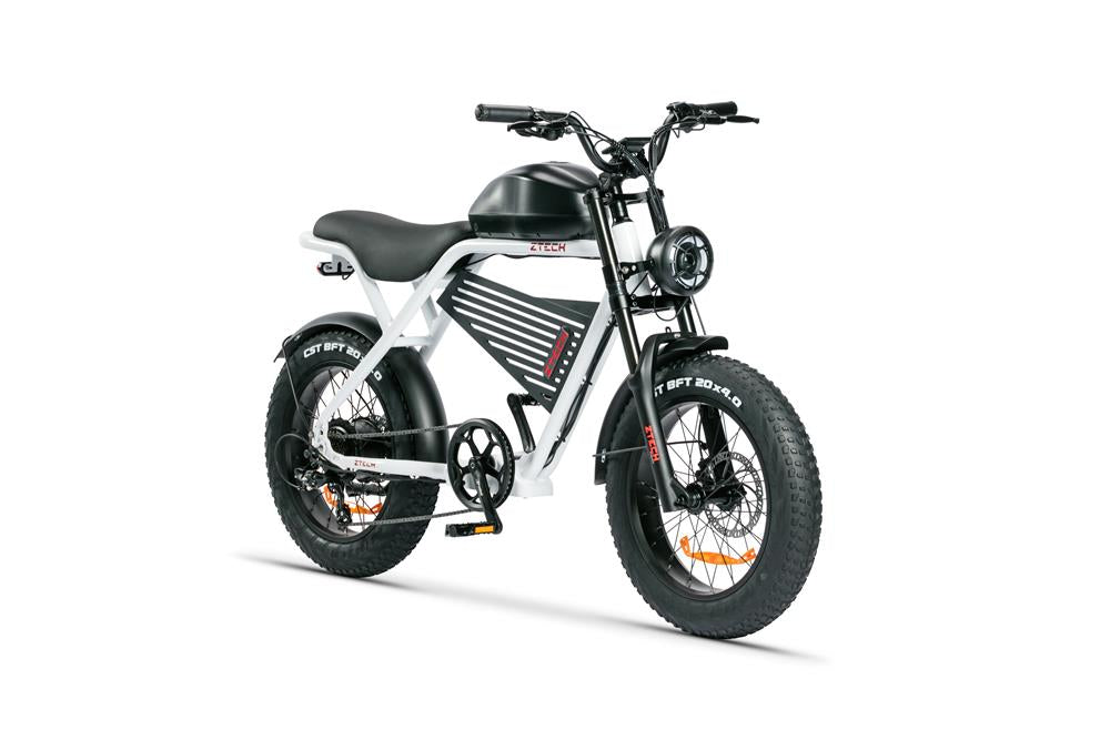 Bici Elettrica LEGACY 4.0 - ZT-75B – colore BIANCO