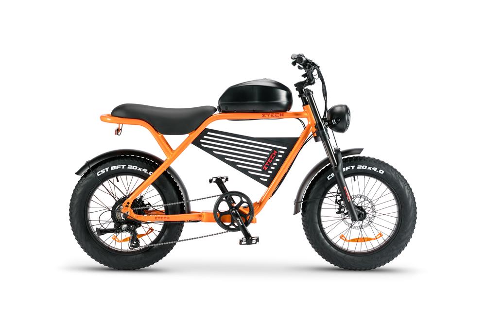 Bici Elettrica LEGACY 4.0 - ZT-75B – colore ARANCIO