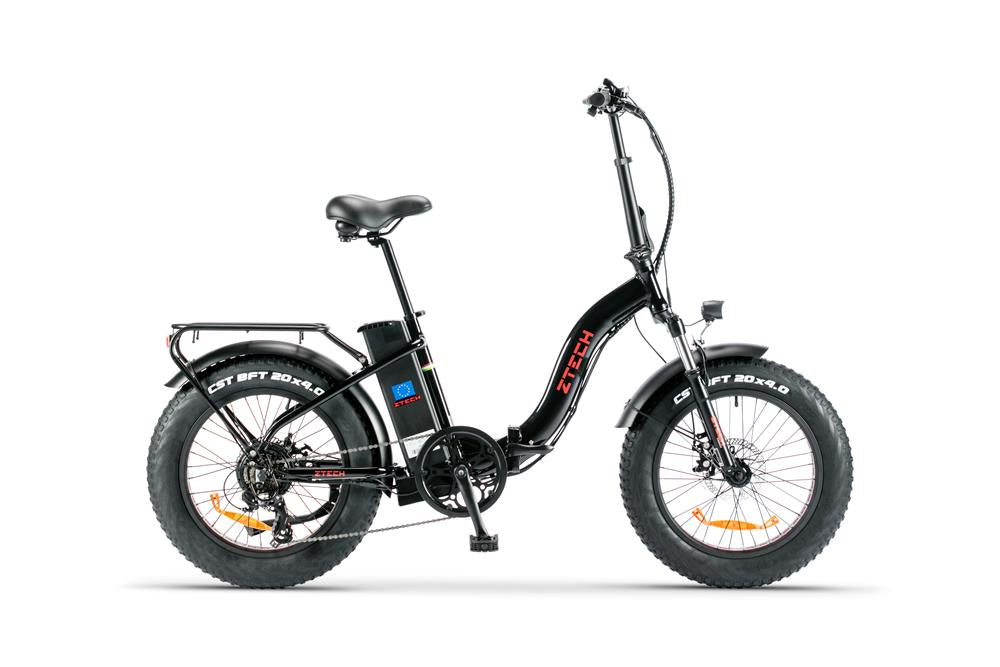 Bici Elettrica FOLDING ETNA - ZT-89D – colore NERO