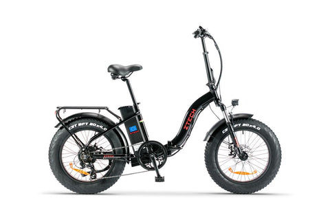 Bici Elettrica FOLDING ETNA - ZT-89D – colore NERO