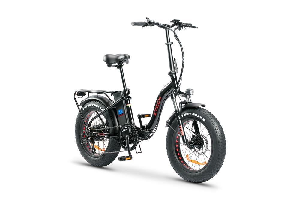 Bici Elettrica FOLDING ETNA - ZT-89D – colore NERO