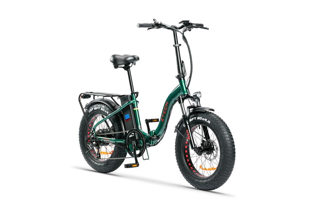 Bici Elettrica FOLDING ETNA - ZT-89D – colore VERDE