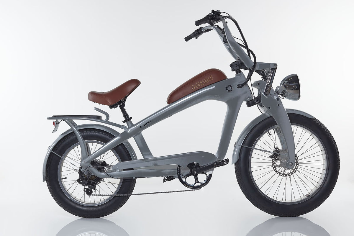 Bici Elettrica MIKU - ZT-90 – colore GRIGIO