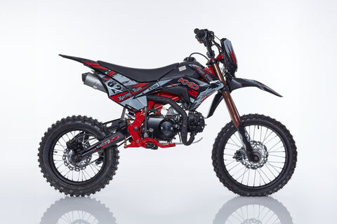 Motocross ZMX 609EK - HURRICANE – colore ROSSO