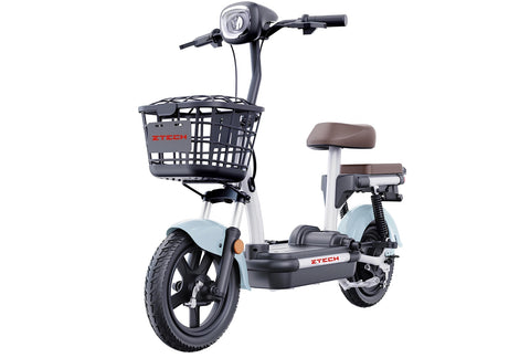Bici Elettrica Scooter CASPER - ZT-06 – colore AZZURRO