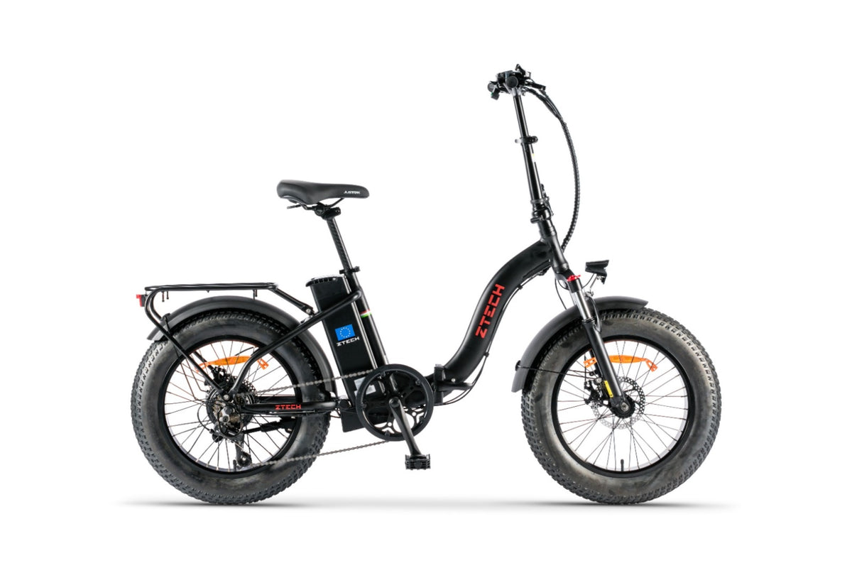 Bici Elettrica FOLDING ETNA - ZT-89D – colore NERO
