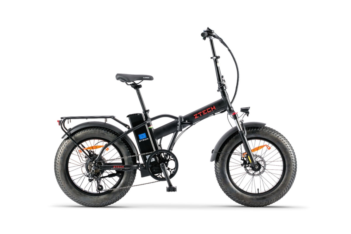 Bici Elettrica FOLDING ETNA - ZT-89DF – colore NERO
