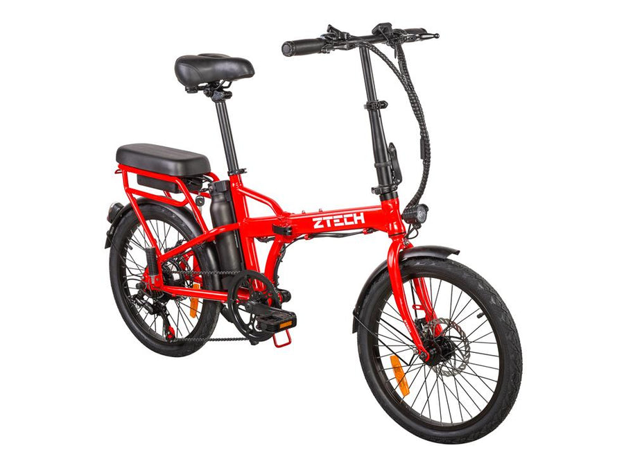 Bici Elettrica LEAF - ZT-12 – colore ROSSO