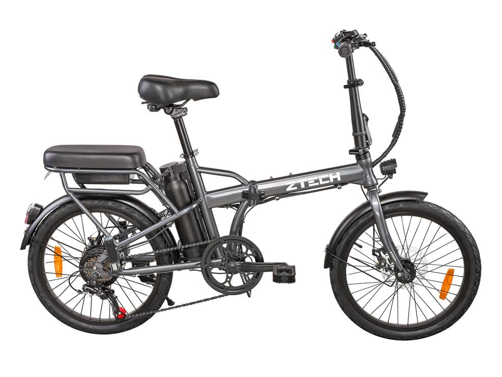 Bici Elettrica LEAF - ZT-12 – colore GRIGIO
