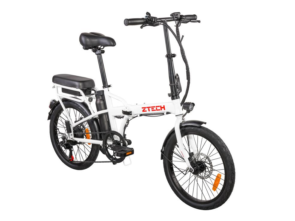 Bici Elettrica LEAF - ZT-12 – colore BIANCO